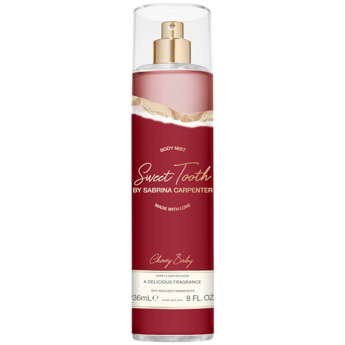 Sabrina Carpenter Sweet Tooth Cherry Baby Spray Corporel pour Femme 236 ml Sabrina Carpenter Sweet Tooth Cherry Baby Spray Corporel pour Femme 236 ml
