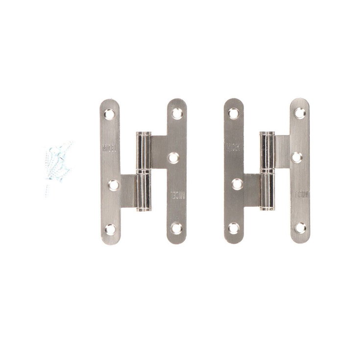 Charnière EDM 85483 PN07 Acier inoxydable 100 x 58 mm Gauche Charnière EDM 85483 PN07 Acier inoxydable 100 x 58 mm Gauche