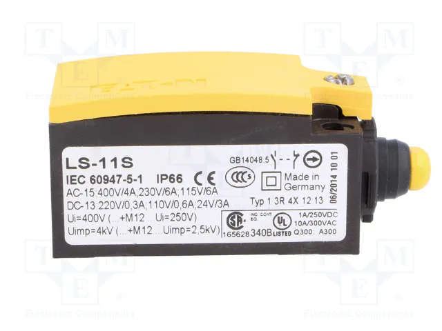 EATON ELECTRIC LS-Titan LS-11S Interrupteur terminal goupille Ø8,2mm NO + NC 6A
