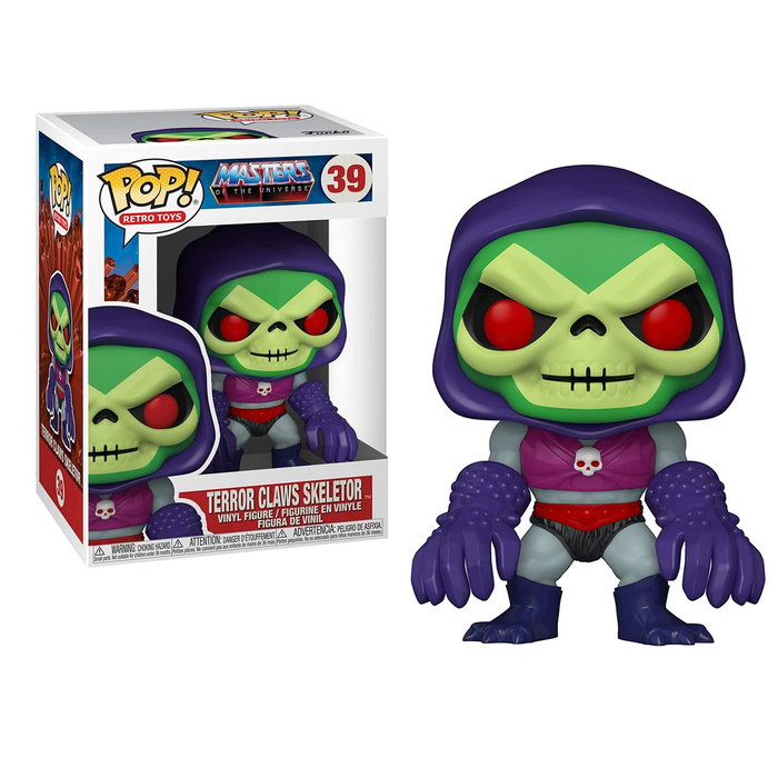 Funko Pop! Masters of the Universe - Vinyl Figure Skeletor Terror Claws (Multi-langues : anglais, français, allemand, italien, portugais, espagnol)