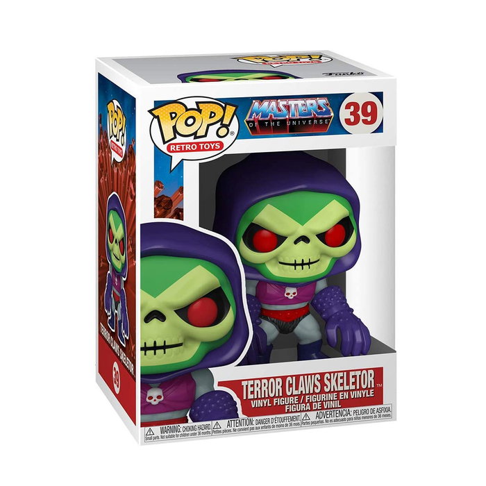 Funko Pop! Masters of the Universe - Vinyl Figure Skeletor Terror Claws (Multi-langues : anglais, français, allemand, italien, portugais, espagnol)