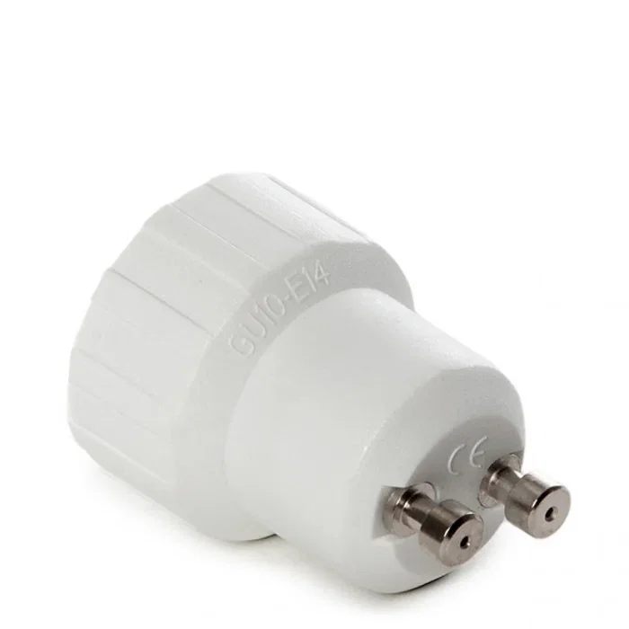 Adaptateur de culot GU10 vers E14 Adaptateur de culot GU10 vers E14