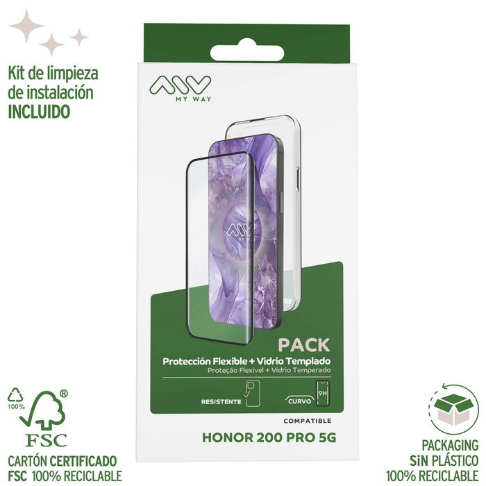 Housse et Protecteur pour Téléphone Portable Myway Honor 200 Pro 5G Honor 20 Lite