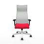 Piqueras y Crespo Chaise de Bureau Albacete Rouge et Blanc