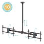 Holmios Support de plafond rotatif avec double bras pour TV 34-60 pouces