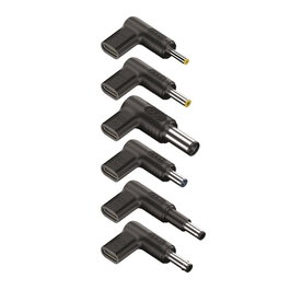 NGS Bud-H Clavija USB-C Pack de 6 Adaptateur Angle Droit Charge Rapide 100W pour HP