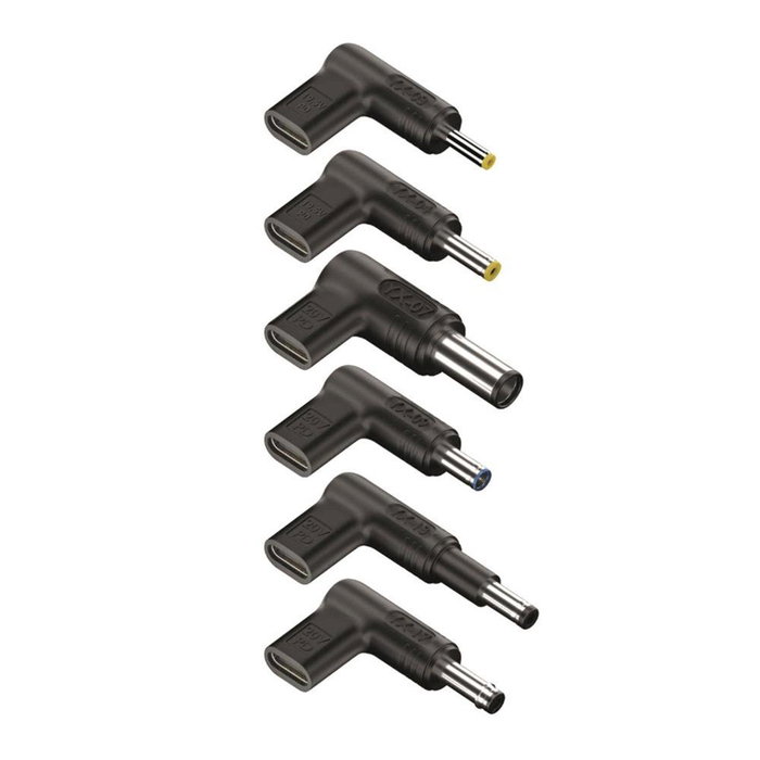 NGS Bud-H Clavija USB-C Pack de 6 Adaptateur Angle Droit Charge Rapide 100W pour HP NGS Bud-H Clavija USB-C Pack de 6 Adaptateur Angle Droit Charge Rapide 100W pour HP