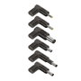 NGS Bud-H Clavija USB-C Pack de 6 Adaptateur Angle Droit Charge Rapide 100W pour HP