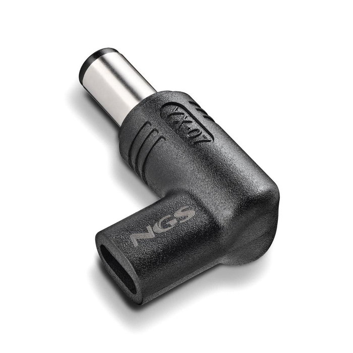 NGS Bud-H Clavija USB-C Pack de 6 Adaptateur Angle Droit Charge Rapide 100W pour HP NGS Bud-H Clavija USB-C Pack de 6 Adaptateur Angle Droit Charge Rapide 100W pour HP