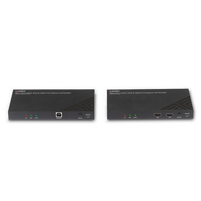 Lindy Extendeur KVM HDBaseT HDMI 4K 60 Hz HDR 100m via Cat.6