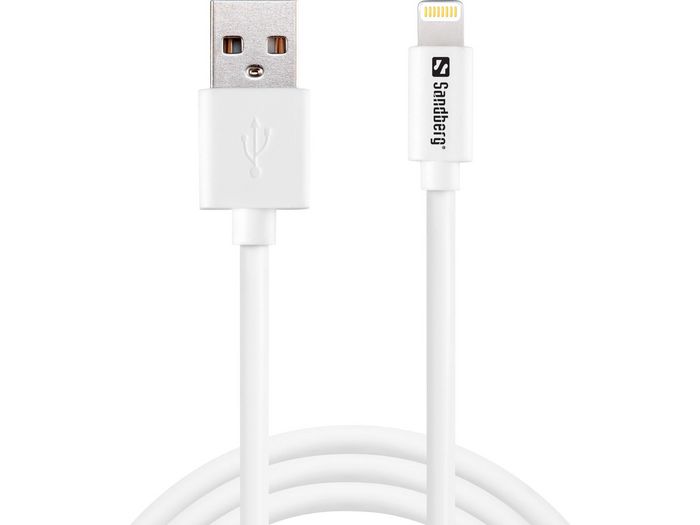 Sandberg Câble USB vers Lightning 1 m avec Certification MFI, pour Synchronisation et Charge (SAVER) Sandberg Câble USB vers Lightning 1 m avec Certification MFI, pour Synchronisation et Charge (SAVER)