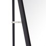 Miroir sur pied Noir Aluminium Verre 50 x 2,5 x 160 cm