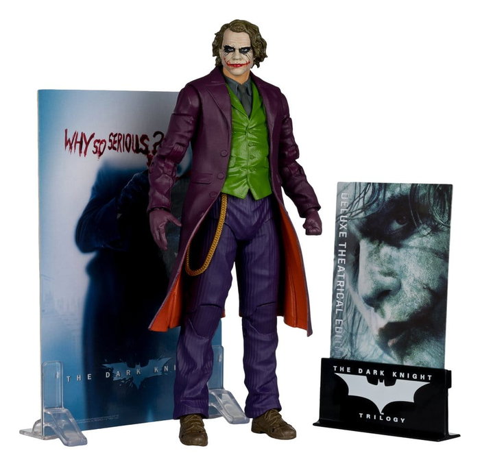 McFarlane Toys Joker The Dark Knight Deluxe Theatrical Edition