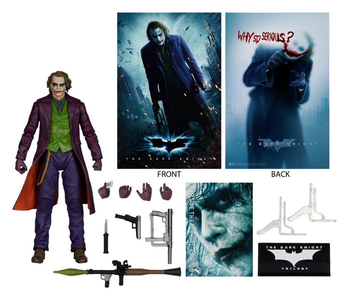 McFarlane Toys Joker The Dark Knight Deluxe Theatrical Edition