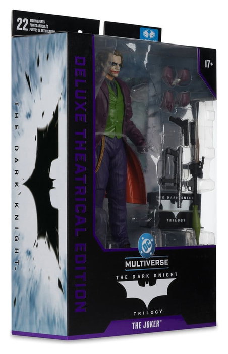 McFarlane Toys Joker The Dark Knight Deluxe Theatrical Edition