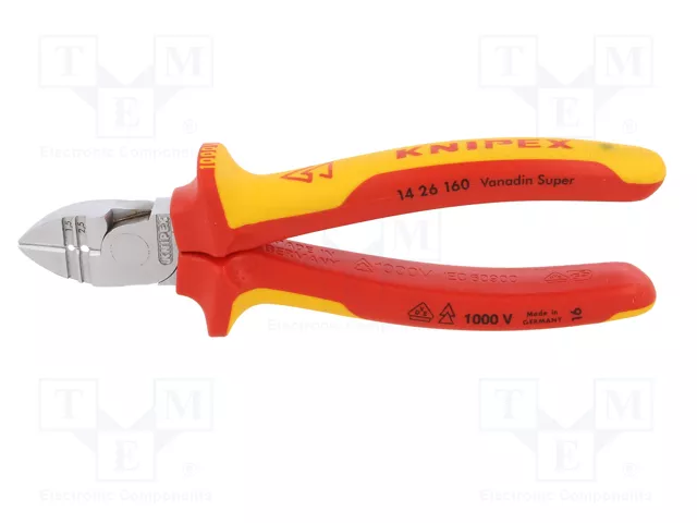 Knipex Pince coupante diagonale avec isolation 160 mm Knipex Pince coupante diagonale avec isolation 160 mm
