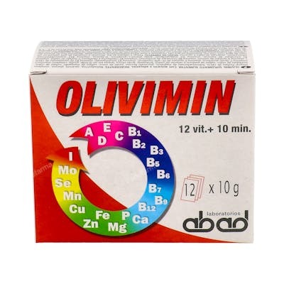 LABORATORIOS ABAD Olivimin 12 sachets LABORATORIOS ABAD Olivimin 12 sachets