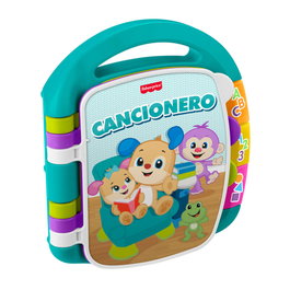 Mattel Livre Interactif d'Apprentissage Fisher-Price Ríe Y Aprende avec Lumière et Son