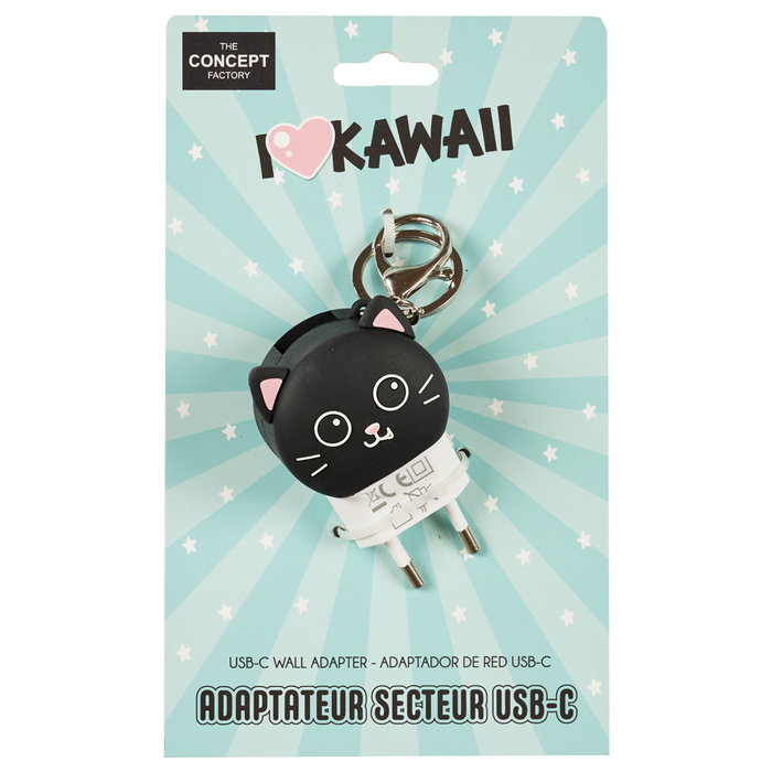 The Concept Factory Adaptateur Type C Gato KAWAII