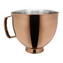 KitchenAid 5KSM5SSBRC Bol de Batidouse Amadouse en Acier Inoxydable Cuivre Radiant, 5 Quarts