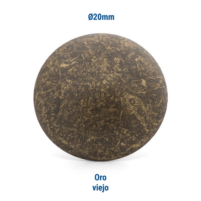 Heico Tachuela Lisa Hierro Ø20 Acabado Oro Viejo (Set de 100) Heico Tachuela Lisa Hierro Ø20 Acabado Oro Viejo (Set de 100)