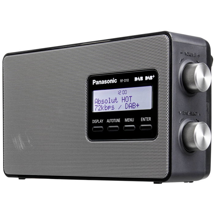 Panasonic RF-D10EG-K Bluetooth Lecteur CD/MP3 Noir Panasonic RF-D10EG-K Bluetooth Lecteur CD/MP3 Noir