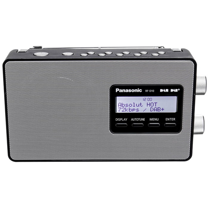 Panasonic RF-D10EG-K Bluetooth Lecteur CD/MP3 Noir Panasonic RF-D10EG-K Bluetooth Lecteur CD/MP3 Noir
