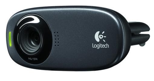 Logitech C310 - Webcam HD 720p avec microphone intégré pour appels vidéo, Skype, Zoom et enregistrement
