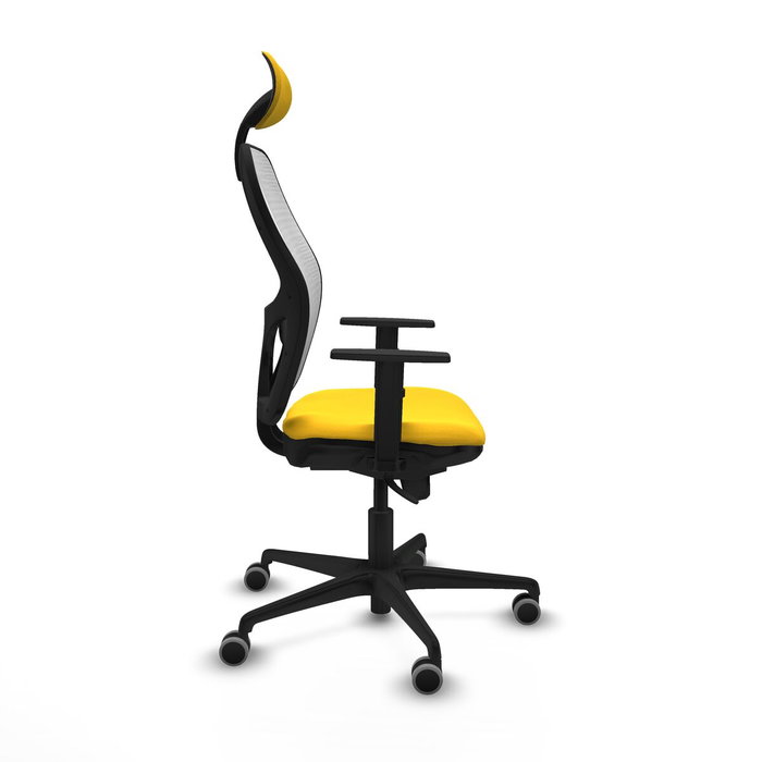 Piqueras y Crespo Chaise de Bureau 1D036G1 Jaune