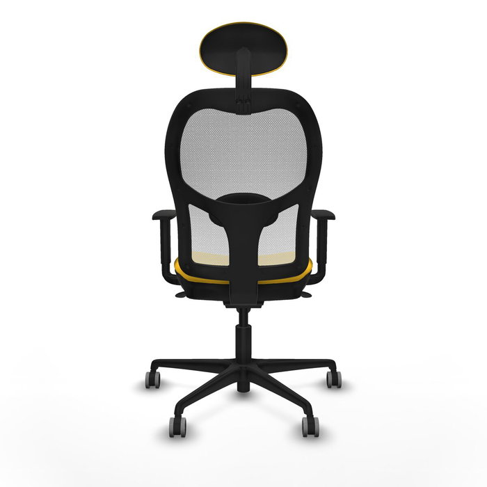 Piqueras y Crespo Chaise de Bureau 1D036G1 Jaune