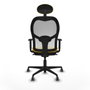 Piqueras y Crespo Chaise de Bureau 1D036G1 Jaune