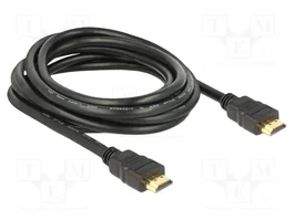 DELOCK Câble HDMI 3m Noir High Speed