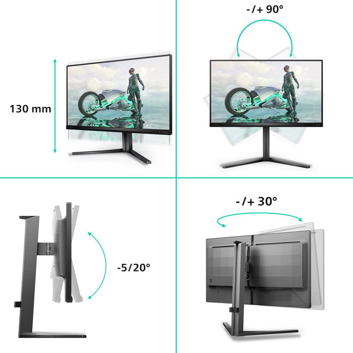 Philips Evnia 25M2N3200U 00 Moniteur 25 pouces 300 Hz Fast IPS