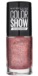 Maybelline Vernis à ongles Color Show 60 Seconds - N°331 Robe de soirée rose - 7 ml - Vernis qui sèche en 60 secondes
