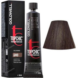 Goldwell TopChic Teinture permanente pour cheveux 6MB, 60 ml