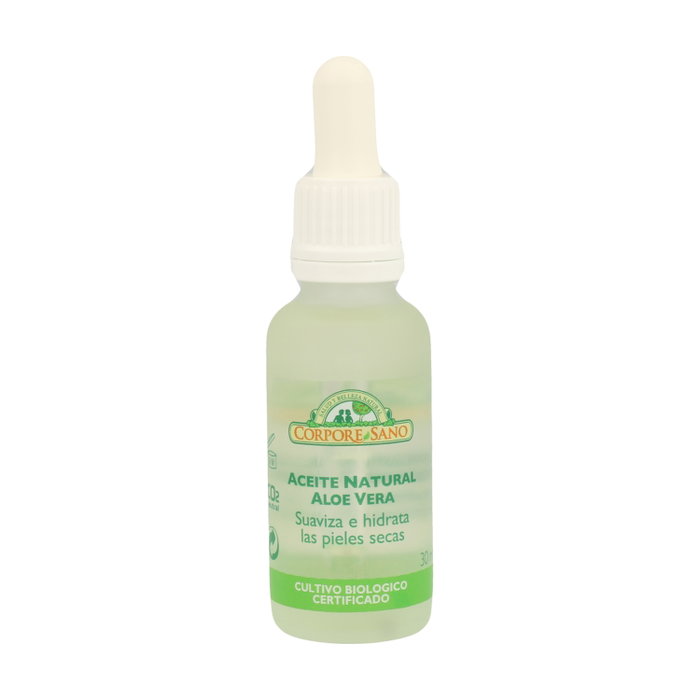 Corpore Sano Huile Faciale 100% Pure à l'Aloe Vera 30 ml Corpore Sano Huile Faciale 100% Pure à l'Aloe Vera 30 ml