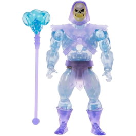 Mattel Figurine Motu Origins Skeletor Invisible Jbm86 - Figure articulée à l'échelle 7 pouces avec cape et casque extraîbles