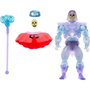 Mattel Figurine Motu Origins Skeletor Invisible Jbm86 - Figure articulée à l'échelle 7 pouces avec cape et casque extraîbles