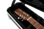Gator Étui rigide moulé pour guitare dreadnought 12 cordes - Noir