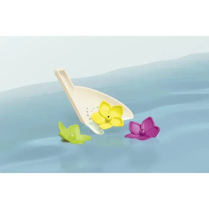 PLAYMOBIL 71459 Jouet de bain Vaiana - Bateau à voile et catamaran flottant avec accessoires pour enfant dès 12 mois