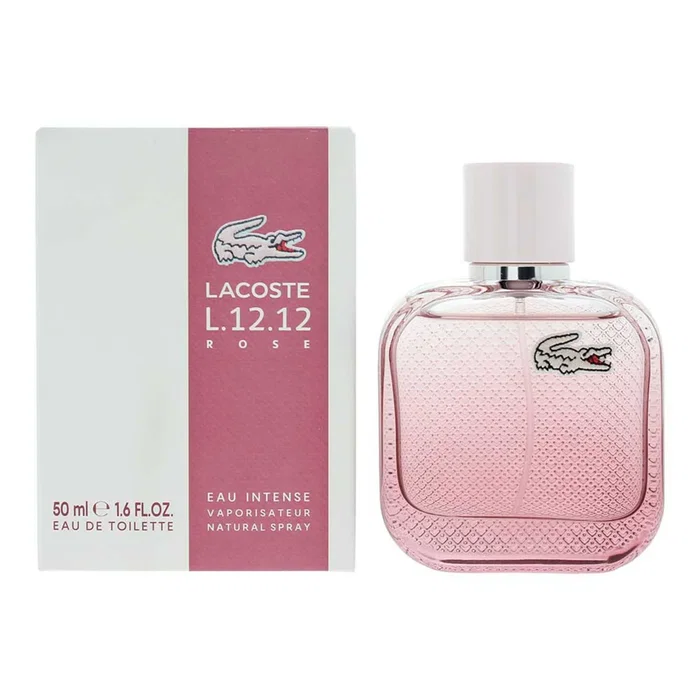 Lacoste L.12.12 Rose Intense Eau de Toilette pour femme 50 ml Lacoste L.12.12 Rose Intense Eau de Toilette pour femme 50 ml