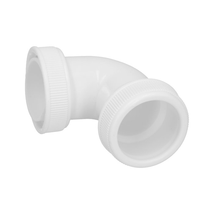 ABRISA Coude de vidange M-H 1 1/2 blanc ABRISA Coude de vidange M-H 1 1/2 blanc
