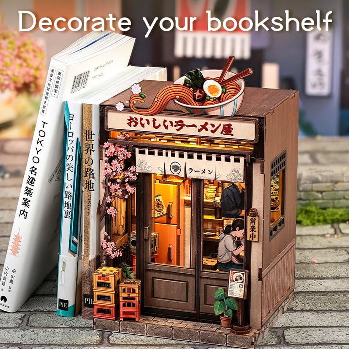 Figurine Model Kit Miniature House Oishii Kyoto 22 x 13 cm Figurine Model Kit Miniature House Oishii Kyoto 22 x 13 cm