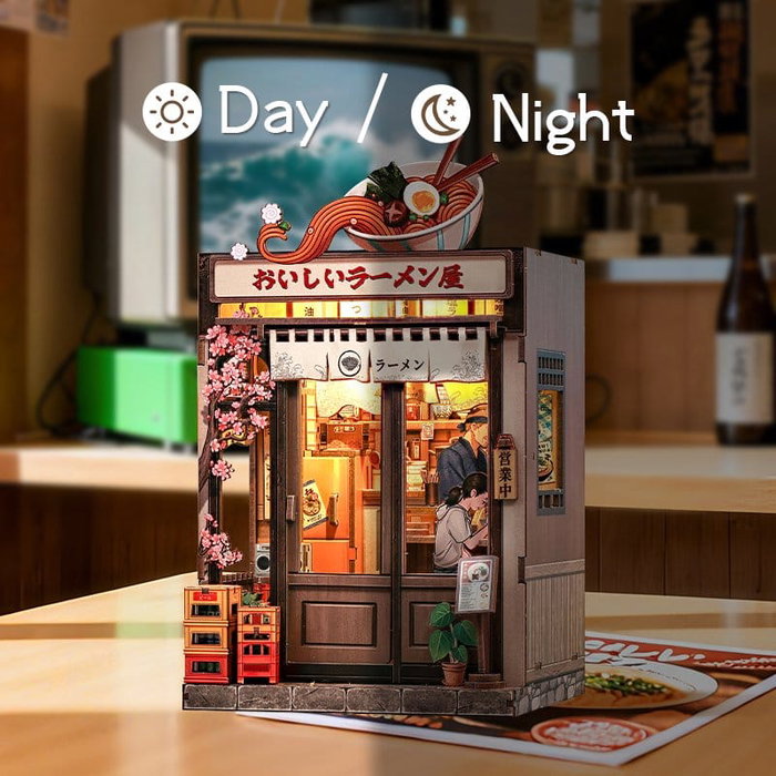 Figurine Model Kit Miniature House Oishii Kyoto 22 x 13 cm Figurine Model Kit Miniature House Oishii Kyoto 22 x 13 cm