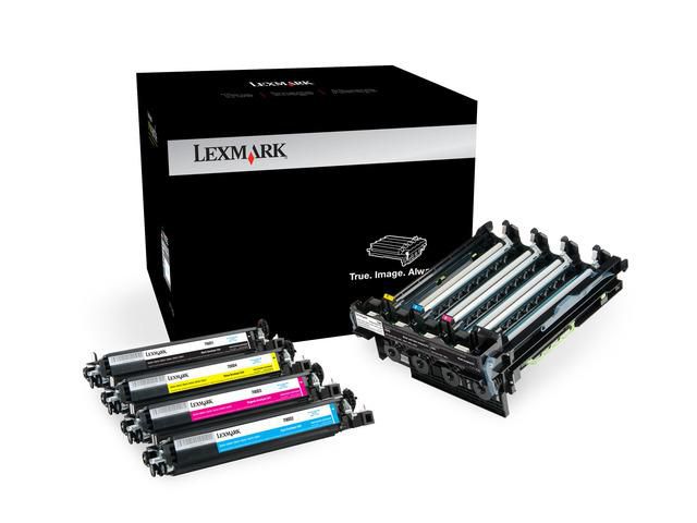 Lexmark Kit d'imagerie 700Z5 / 70C0Z50 Noir, Cyan, Magenta, Jaune