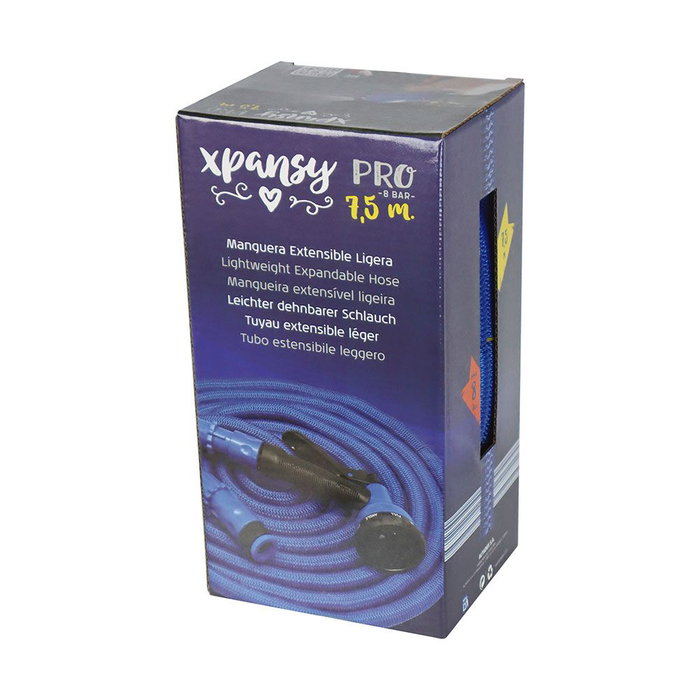 Altadex Manguera extensible Xpansy Pro, 7,5 m, Bleu