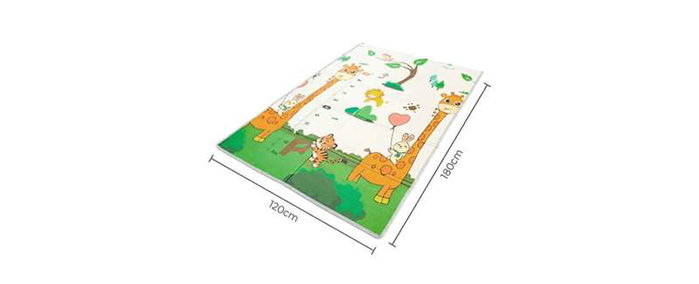 Ociotrends Tapiz Baby Comford Pliable avec Bords Renforcés 180 cm x 120 cm