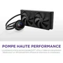 Nzxt RL-KN240-B2 - Kraken Plus 240 - Kit de Watercooling avec Écran LCD 1.54" Personnalisable - Performance Améliorée - Compatible Socket AM4 - Noir