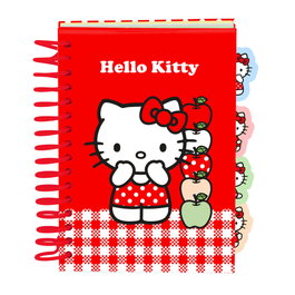 Safta Bloc de notes Hello Kitty A6 avec couverture rigide