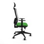 Chaise de Bureau avec Appui-tête Piqueras y Crespo 1D066G1 Vert